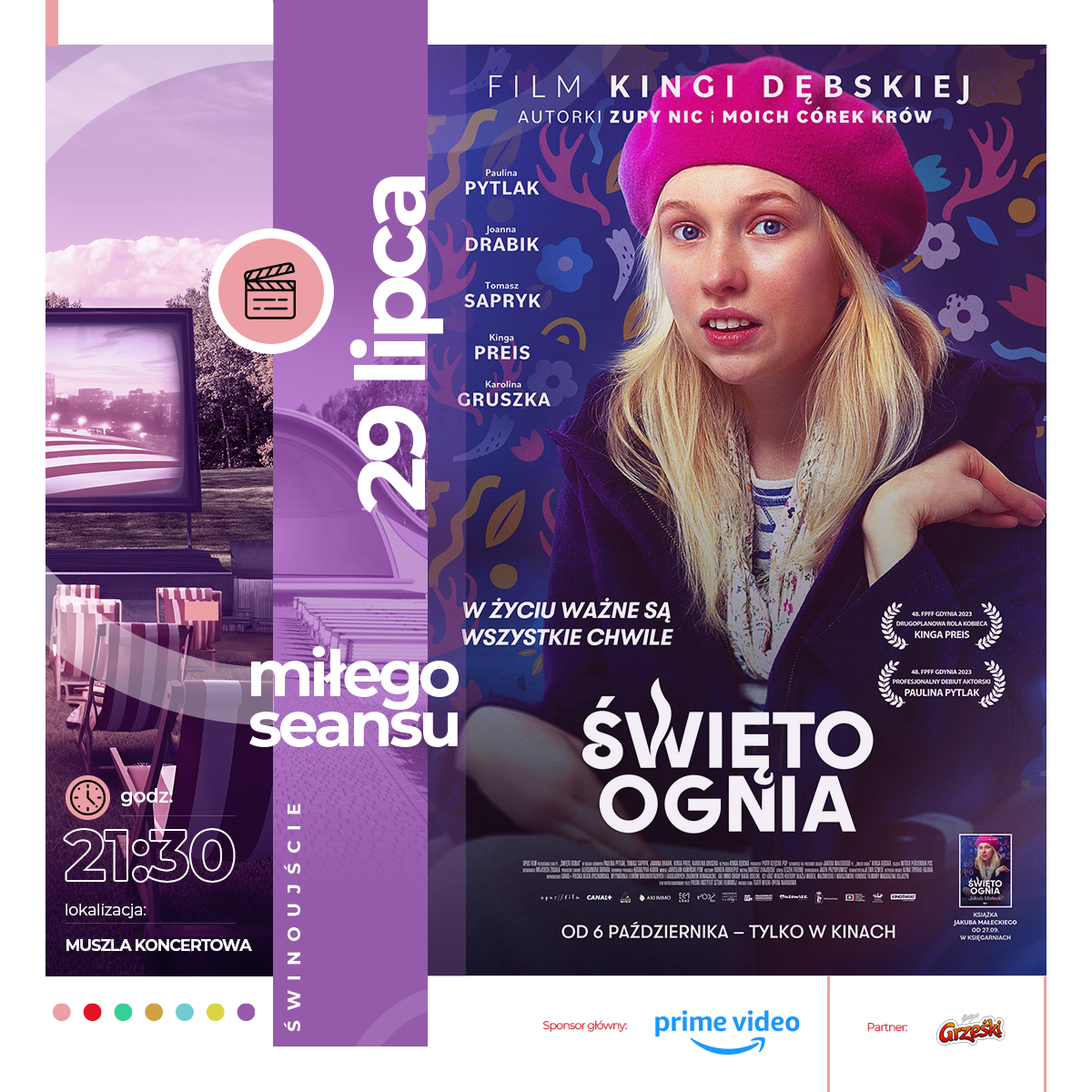 Kino letnie 29 lipca